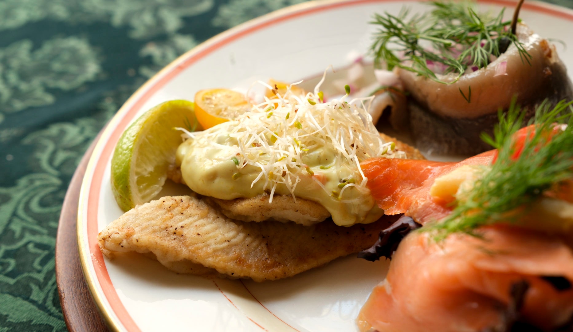 Dansk klassisk frokostplatte hos Restaurant Turesen