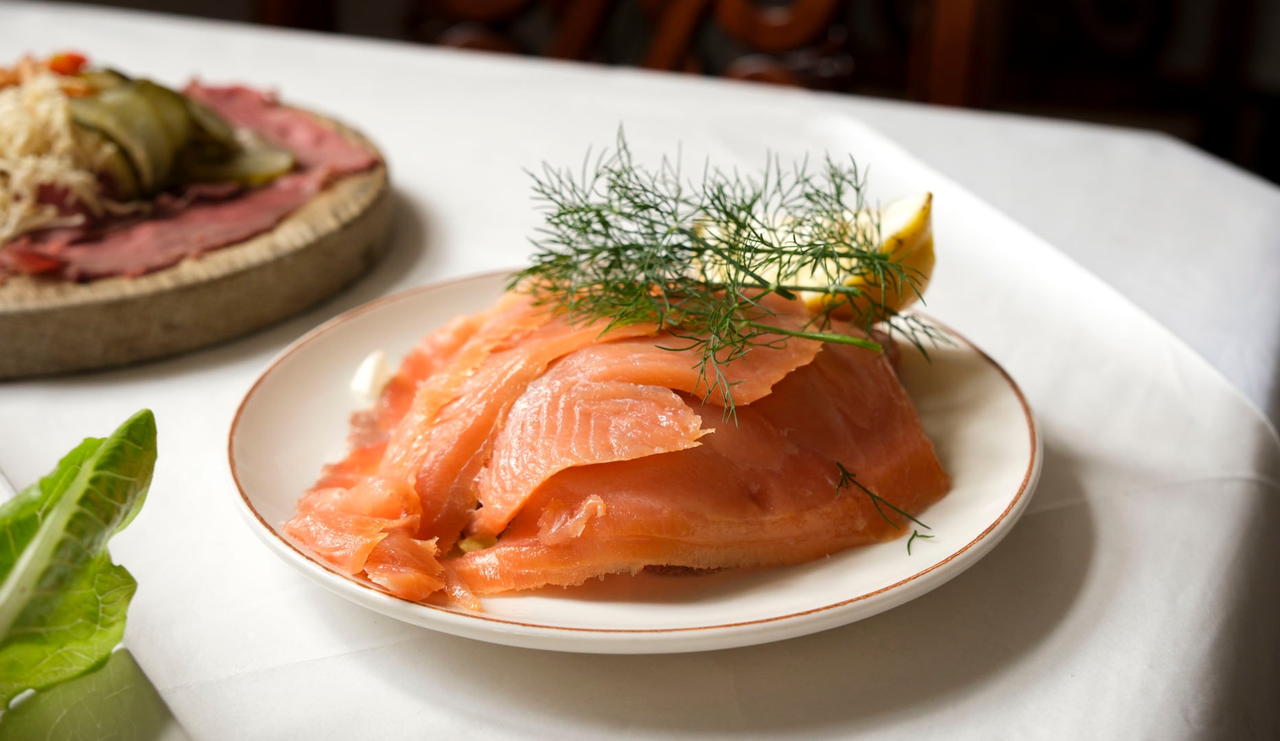 2 x smørrebrød - Fyrtøjet i Nyhavn