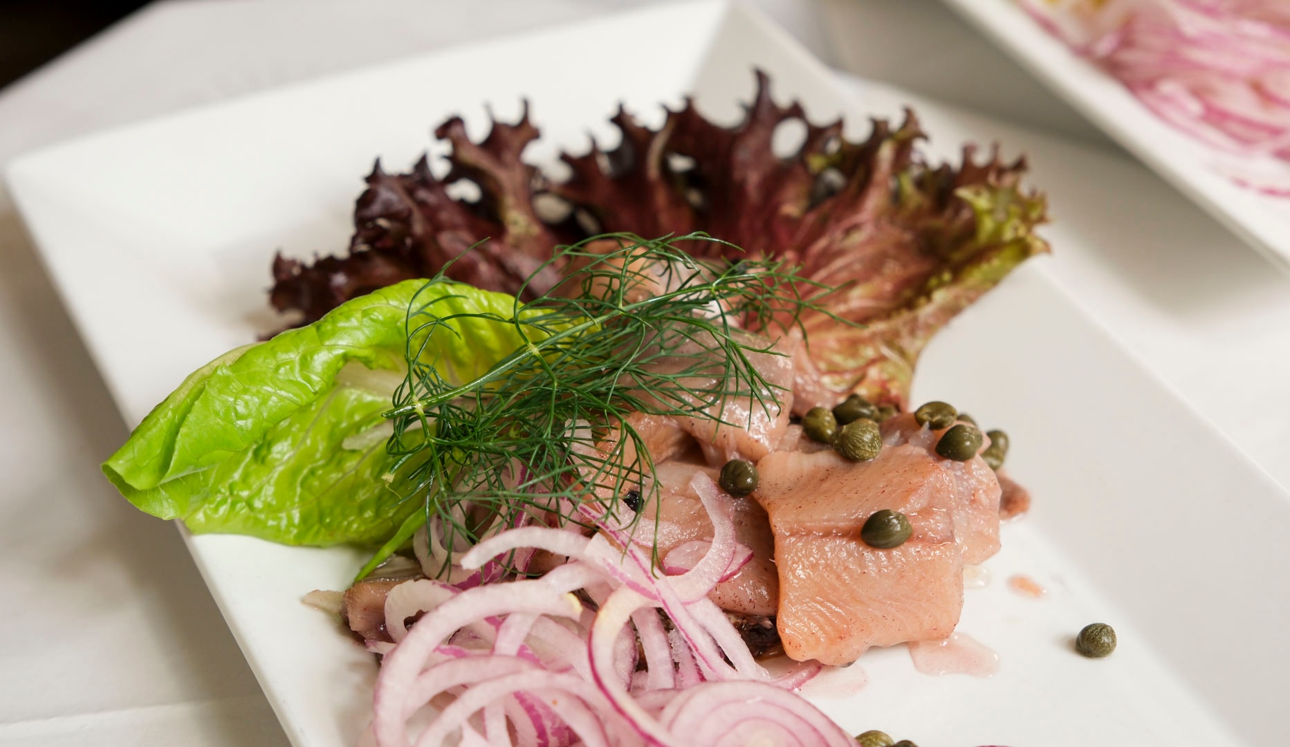 2 x smørrebrød - Fyrtøjet i Nyhavn