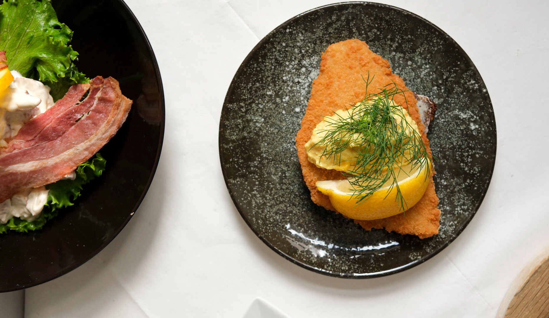 2 x smørrebrød - Fyrtøjet i Nyhavn