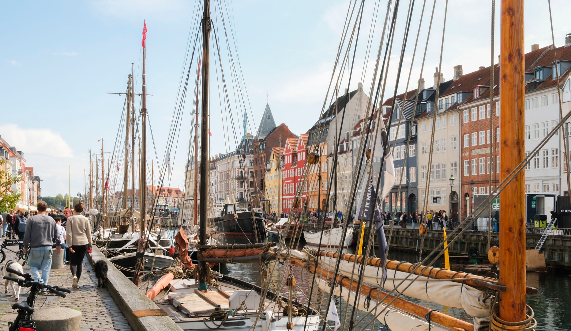 2 x smørrebrød - Fyrtøjet i Nyhavn
