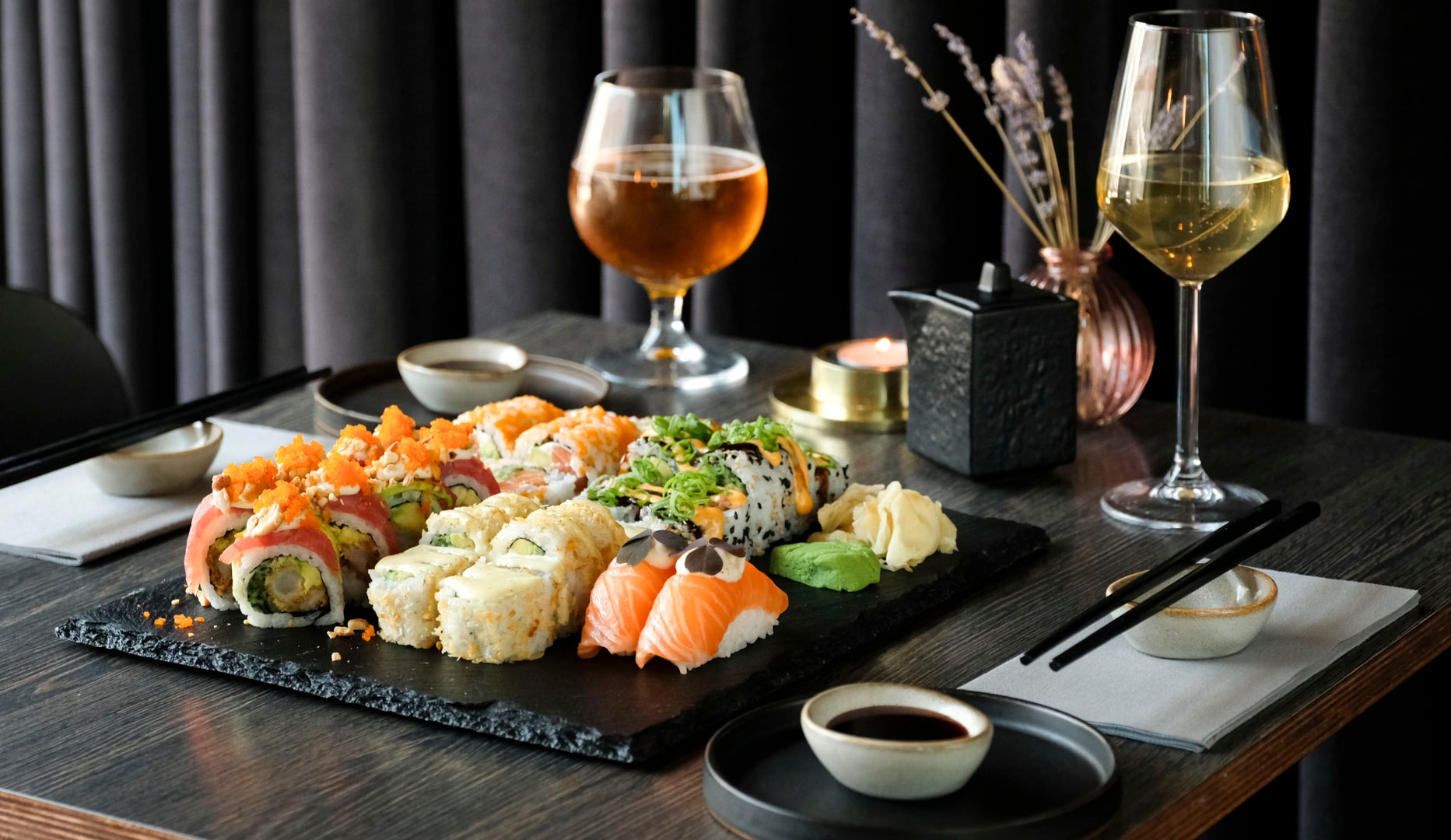 Fejr Sushi2500's 20 års fødselsdag med en ekstra lækker menu