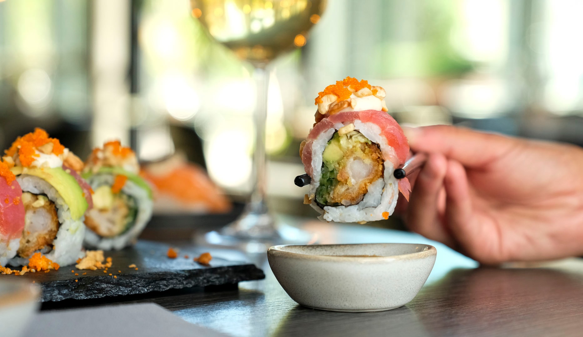 Fejr Sushi2500's 20 års fødselsdag med en ekstra lækker menu