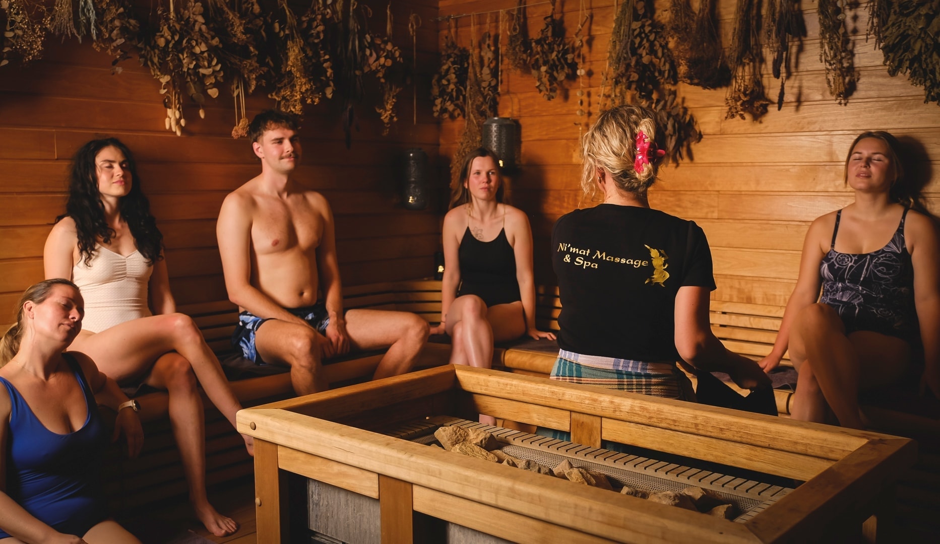 Spa & Saunagus hos Ni'mat Spa