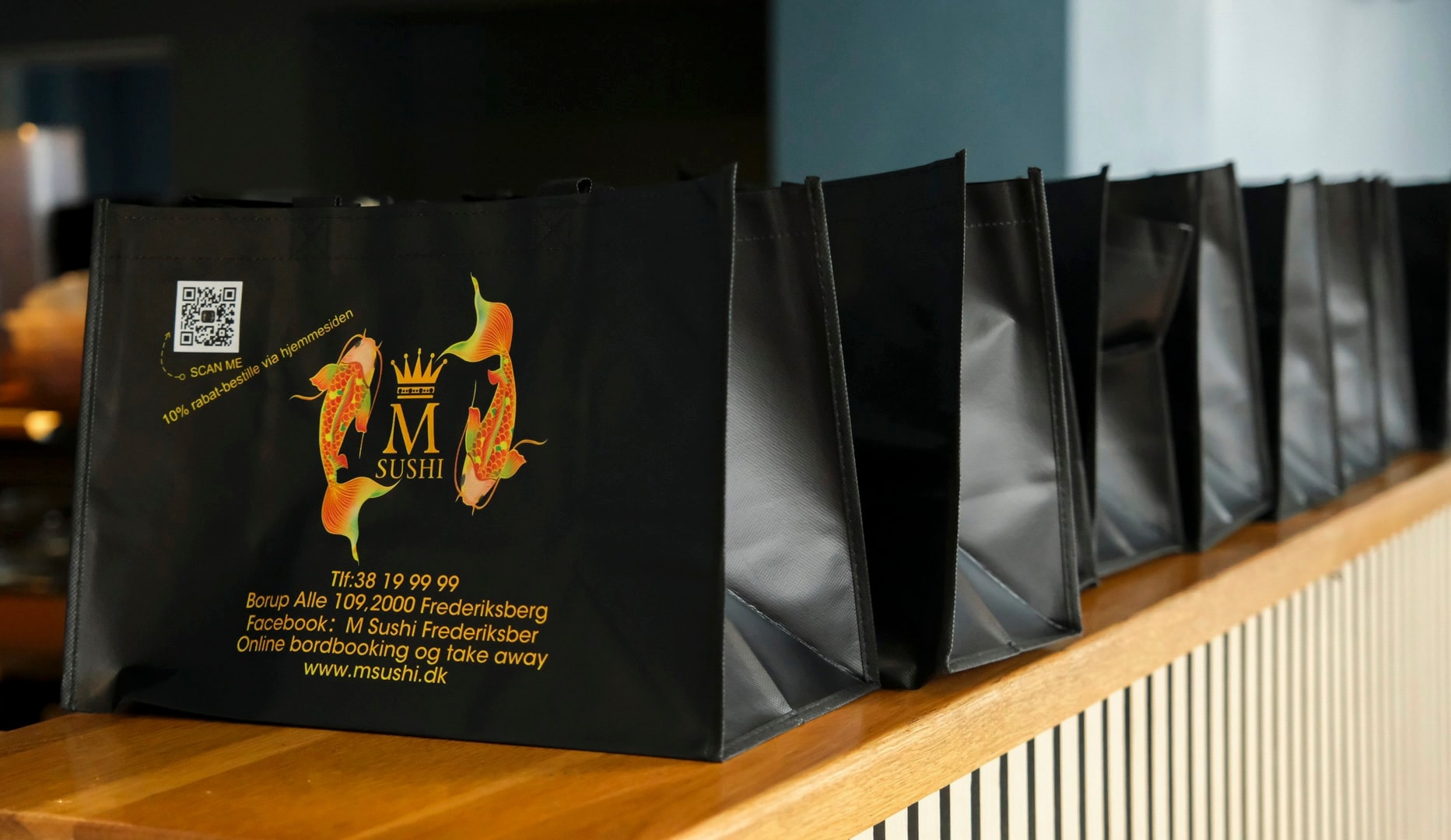 Sushi-menuer for 2 - Frederiksberg