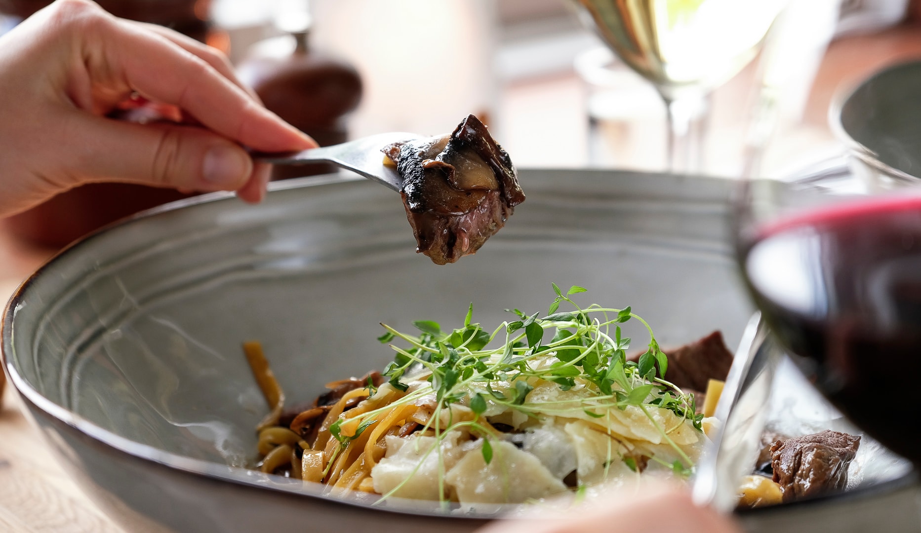 Halv pris på valgfri pastaret