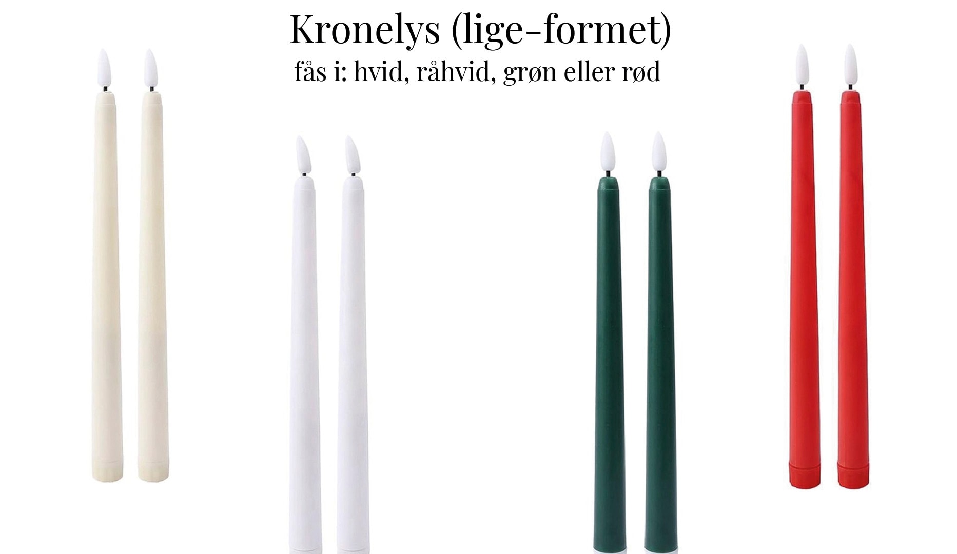 Smarte Elektriske Kronelys