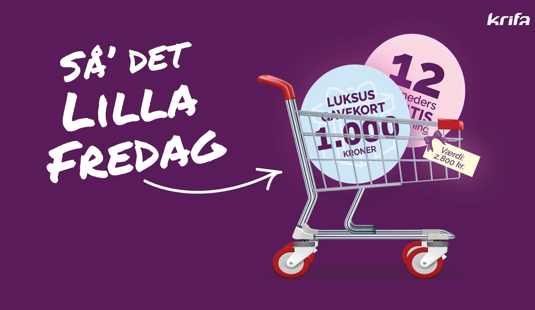 12 mdr. GRATIS fagforening + LuksusGavekort på 1000,-