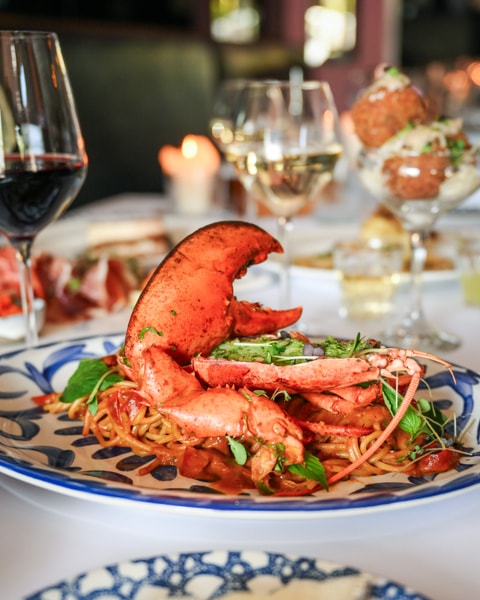 4-retters italiensk gastronomi og vinmenu hos Como