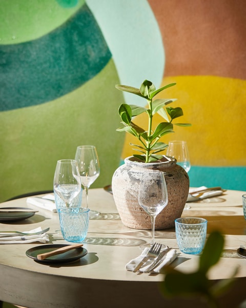 4-retters menu hos Michelin-anbefalede Meille