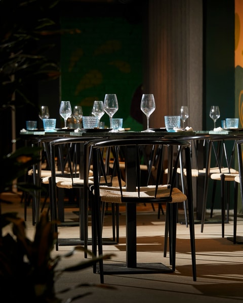 4-retters menu hos Michelin-anbefalede Meille