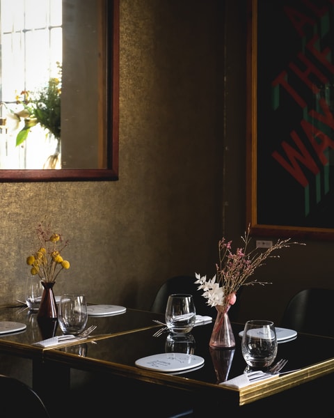 Fine-dining fiske- og skaldyrsmenu hos Lorraine | 4 serveringer