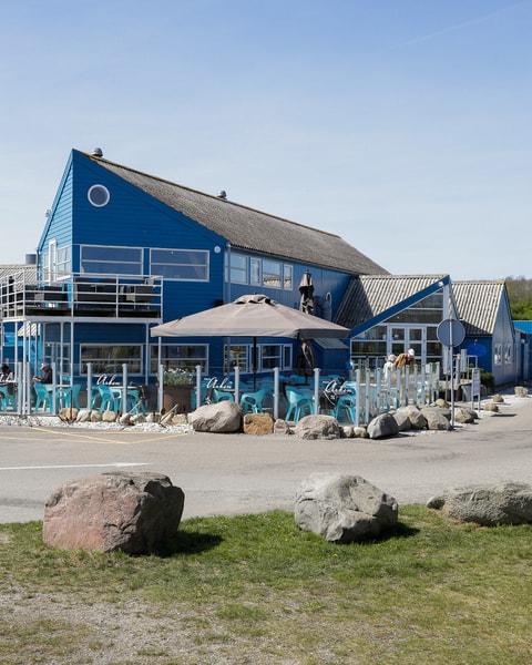 7-Retters Fiske- og Skaldyrsanretning hos Restaurant Arken - Udsigt over Køge Bugt