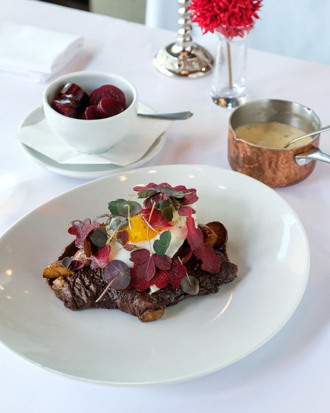 Aftenmenu på nyåbnede Restaurant NU & DA