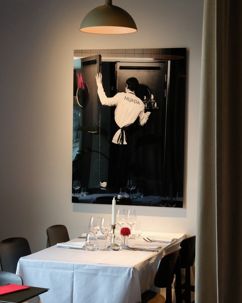 Aftenmenu på nyåbnede Restaurant NU & DA