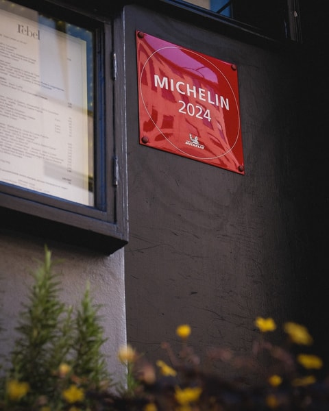 8 Serveringer hos Restaurant Rebel - Anbefalet i Michelin-guiden på 12. år