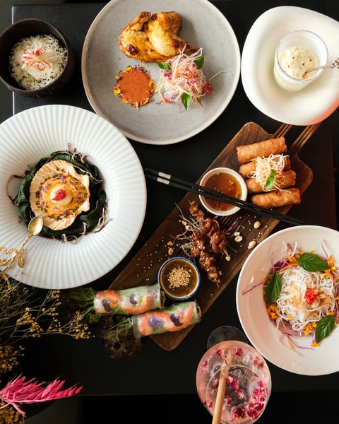 "Việtnam TAPAS SUMMER"-menu - Hos 4-stjernede The Vietnamese