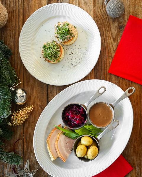 Strandmøllekroens Julebord - En højtidelig menu i stemningsfyldte omgivelser!
