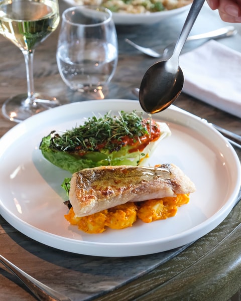 Valgfri/Fixed 3-Retters Menu på Pier 3 - Udsøgt Gastronomi ved Vandkanten
