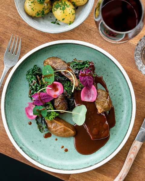 4-Retters Tasting Menu på Restaurant Charlottenlund Fort