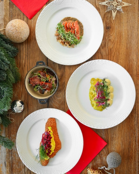 Strandmøllekroens Julebord - En højtidelig menu i stemningsfyldte omgivelser!