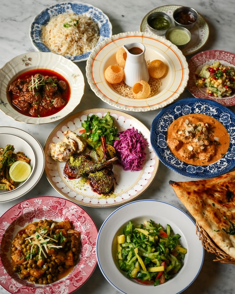 9-retters hos Dhaba Kitchen - Tastingmenu fra Prisvindende TV-Kok