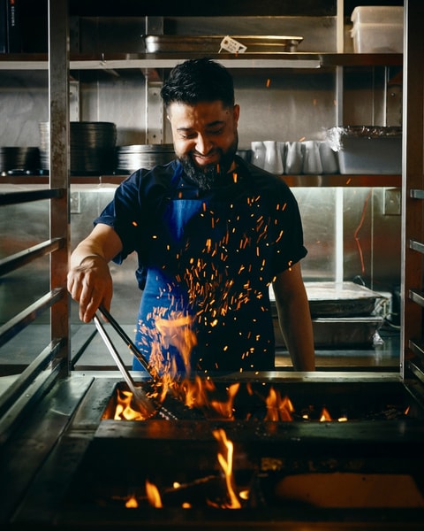 9-retters hos Dhaba Kitchen - Tastingmenu fra Prisvindende TV-Kok