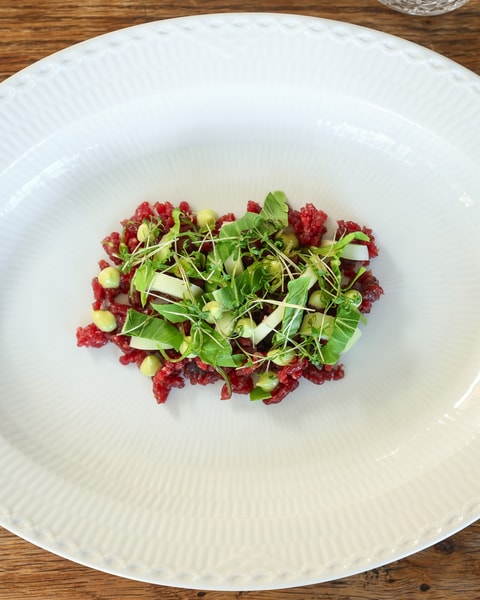 4-Retters Frokost på Strandmøllekroen i Klampenborg