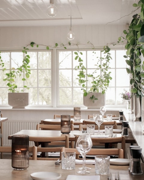 4-Retters Frokost på Strandmøllekroen i Klampenborg