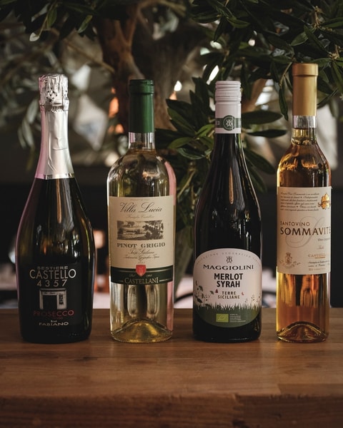 4-Retters Italiensk Gastronomi & Vinmenu | Como Indre By