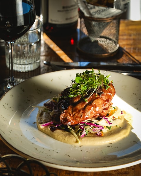 Valgfri 3-retters på Den Blå Hund - Legendarisk Frederiksberg-Café