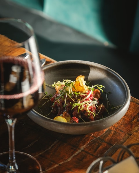 Valgfri 3-retters på Den Blå Hund - Legendarisk Frederiksberg-Café