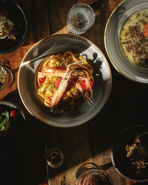 Valgfri 3-retters på Den Blå Hund - Legendarisk Frederiksberg-Café