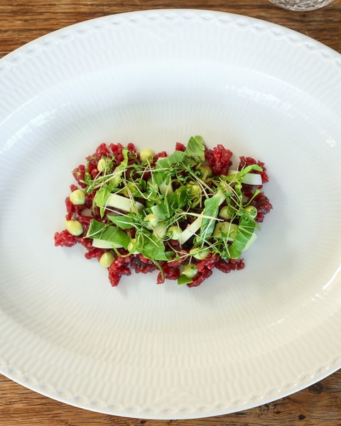 4-Retters Frokost på Strandmøllekroen i Klampenborg