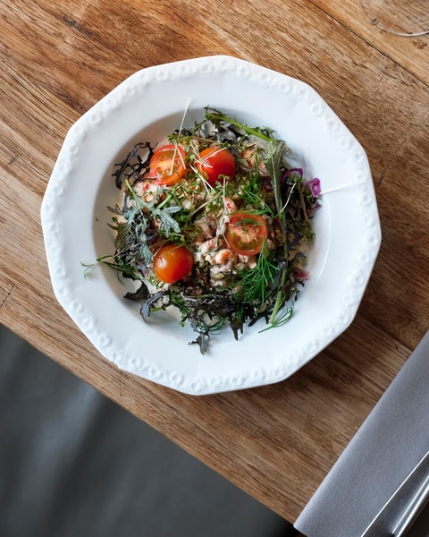 4-Retters Frokost på Strandmøllekroen i Klampenborg