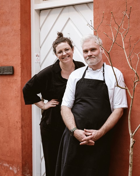 Åbningsfrokost på Den Røde Cottage