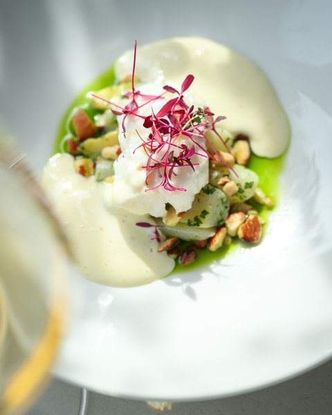 8-Retters Aftenmenu på Lago