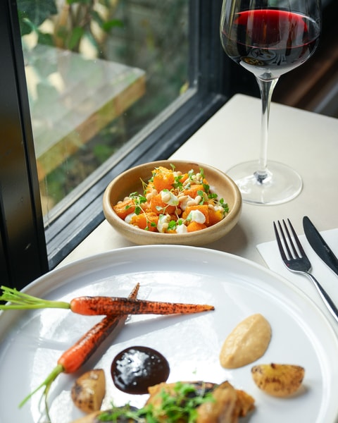 8-Retters Aftenmenu på Lago