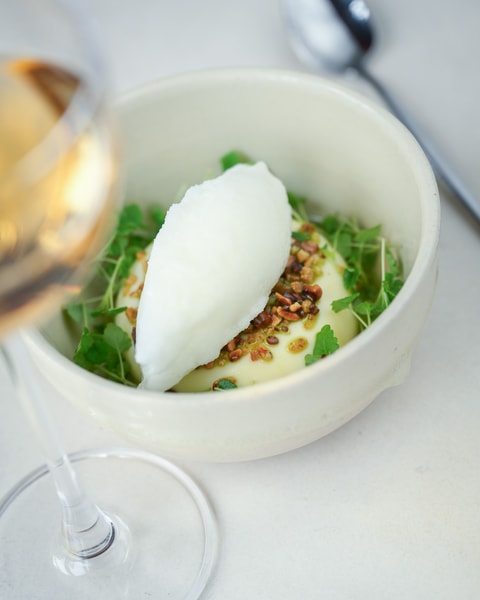 8-Retters Aftenmenu på Lago