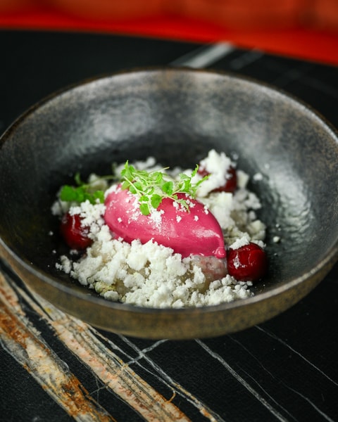 7-Retters Aftenmenu på SUKAIBA