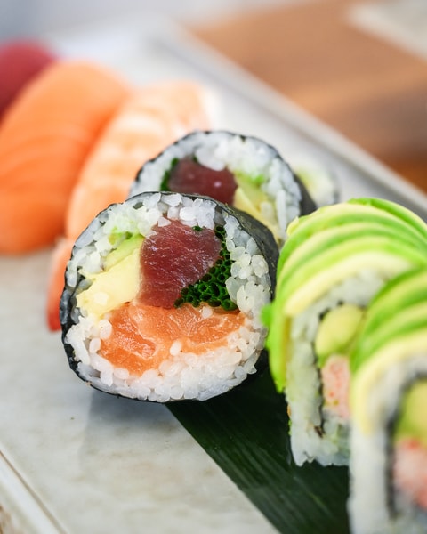 7-retters Omakase - Kinome på Strandvejen 