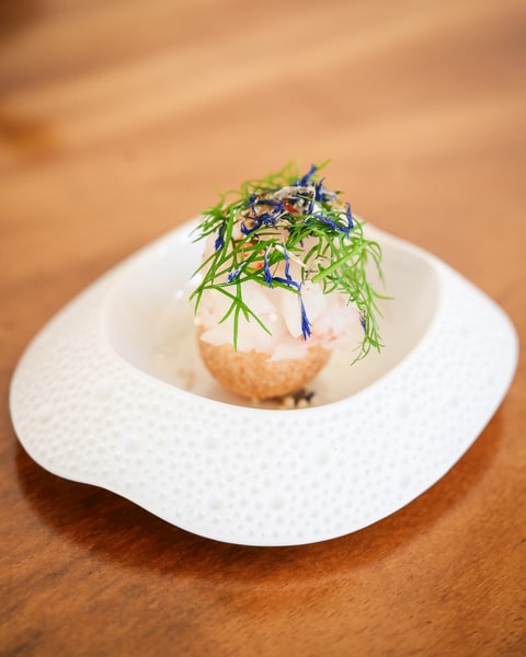 7-retters Omakase - Kinome på Strandvejen 