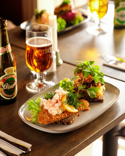 2 Valgfri Signatur Smørrebrød + Øl - Store Regnegade 26 i Indre By 