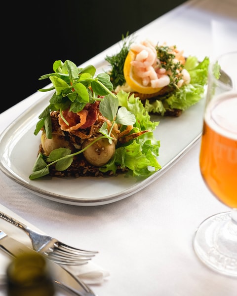2 Valgfri Signatur Smørrebrød + Øl - Store Regnegade 26 i Indre By 