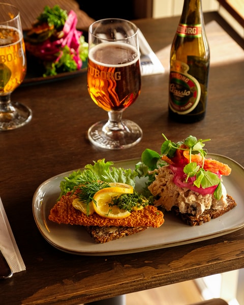 2 Valgfri Signatur Smørrebrød + Øl - Store Regnegade 26 i Indre By 