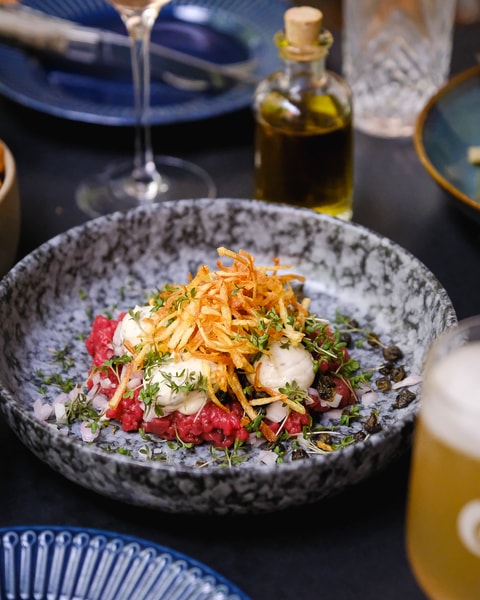 Sommerinspireret Sharing Menu på Bomhuset