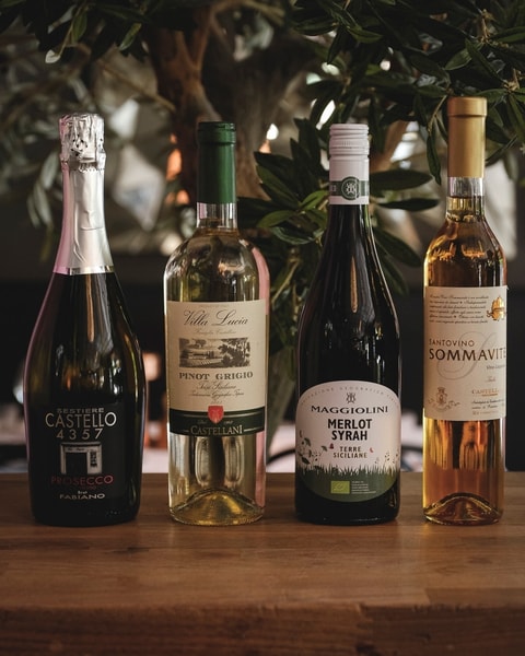 4-Retters Italiensk Gastronomi & Vinmenu | Como Indre By