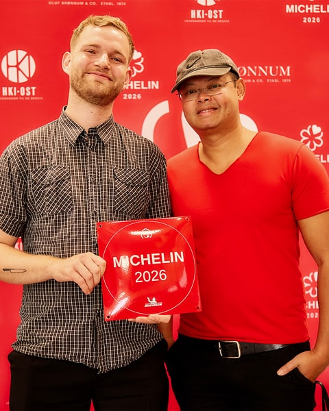 Sommermenu hos Restaurant Rebel - Anbefalet i Michelin-guiden på 13. år