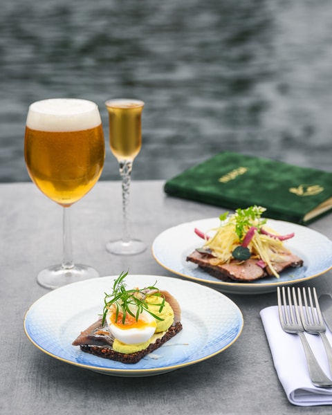 Valgfri 3-retters Frokostmenu på Restaurant NU & DA