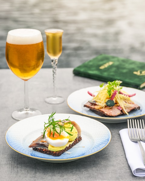 Valgfri 3-retters Frokostmenu på Restaurant NU & DA